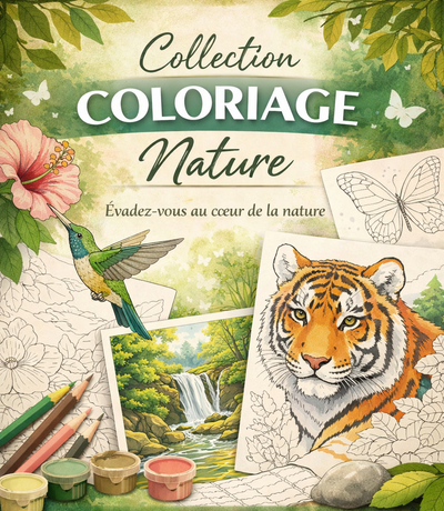 Collection Coloriage Nature à Imprimer (PDF)