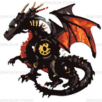 Le dragon d'acier aux ailes de bronze