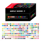 Set de Marqueurs Acryliques Pointe Pinceau 12 à 366 Couleurs