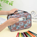 Trousse à Crayons 300 Compartiments – Grande Capacité Aesthetic pour Stylos, Marqueurs ( Trousse vide)