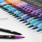 Set de 120 Feutres Aquarelle Double Pointe
