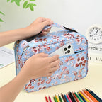 Trousse à Crayons 300 Compartiments – Grande Capacité Aesthetic pour Stylos, Marqueurs ( Trousse vide)