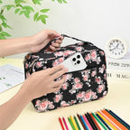 Trousse à Crayons 300 Compartiments – Grande Capacité Aesthetic pour Stylos, Marqueurs ( Trousse vide)